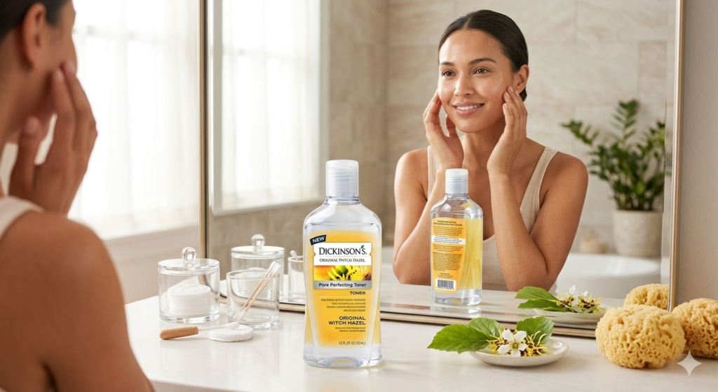Dickinson's Witch Hazel Toner: Pore Perfecting for Radiant Skin