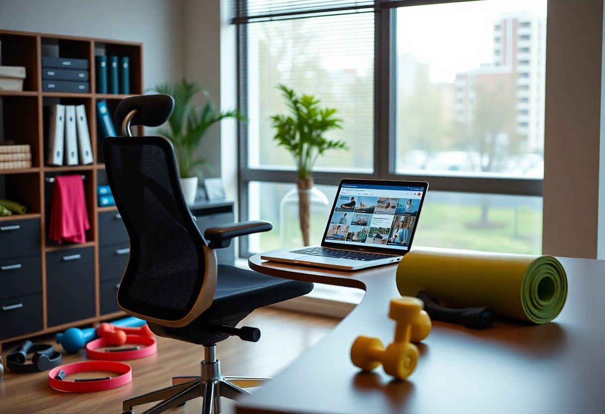 Office Chair to Workout – 10 Moves You Can Do During a Work Break