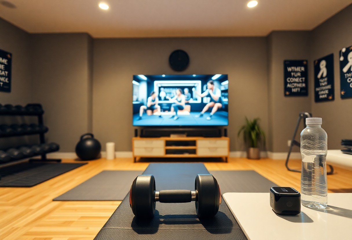 Streaming Fitness Classes at Home