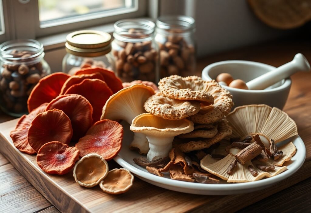 The Best Mushrooms for Immunity – Reishi, Shiitake, and Turkey Tail Explained